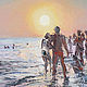 Oil painting 'evening at the sea'. Pictures. Pictures for the soul (RozaSavinova). Online shopping on My Livemaster.  Фото №2