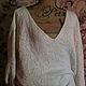 " Maglione bianco ". Джемперы. Tayana Rocaille. Ярмарка Мастеров.  Фото №4