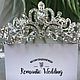  Свадебная тиара. Диадема для невесты. Romantic Wedding. Ярмарка Мастеров.  Фото №6