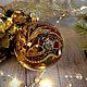 Glass Christmas ball Theater in a wooden box. Christmas decorations. ArtAnett_vitrage (Anna). My Livemaster. Фото №4