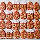 Пряники на Пасху Хохлома. Набор пряников. Пряничная студия Пион (peony-cookies). Ярмарка Мастеров.  Фото №5