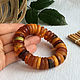 Bracelet from solid Baltic amber, 43 g. Bead bracelet. Mark Amberstein, sale amber products. My Livemaster. Фото №4