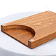 Solid wood cutting Board (Oak). Utensils. stolizmassiva. Ярмарка Мастеров.  Фото №5