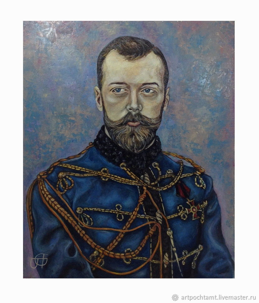 Portrait of Emperor Nicholas II (Portrait of Nicholas II in a gray jacket)
