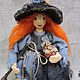 Dolls and dolls: Little witch. Dolls. nata-nata (nata-nata). Online shopping on My Livemaster.  Фото №2