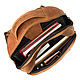 Кожаный рюкзак "Ланселот" (рыжий крейзи). Рюкзаки. Кожинка. Интернет-магазин Ярмарка Мастеров.  Фото №2