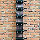 Order Stand for wine bottles in the loft. Color Wood. Livemaster. . Stand for bottles and glasses Фото №3