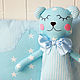 Teddy bear and a pillow for a newborn. Baby pillow. pillowstown. Ярмарка Мастеров.  Фото №4