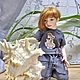 Шарнирная кукла Никуша. Шарнирная кукла. Светлана Соколова Finist Doll. Ярмарка Мастеров.  Фото №9