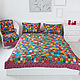 Patchwork 220 x 170 cm ' Traditional' patchwork, Blankets, Moscow,  Фото №1