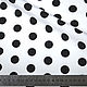 Fabric polka dot fabric red peas, fabric in black-eyed peas. Fabric. sartoria-1. Online shopping on My Livemaster.  Фото №2