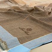 Винтаж: Платок Max Mara коллекционный Тысяча сердце 90х90 см шелк
