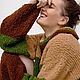 Заказать Свитер ручной работы из буклированной пряжи Missoni. Theoxenia. Ярмарка Мастеров. . Свитеры Фото №3