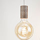 Белый круглый деревянный подвесной светильник: Plafond Zero. Потолочные и подвесные светильники. Noirwood. Интернет-магазин Ярмарка Мастеров.  Фото №2