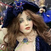 Новогодняя кукла-подвес "Аврора"