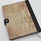 Wooden notebook with leather binding 'For great ideas'. Notebooks. semejnaya-masterskaya-bambuk. My Livemaster. Фото №4