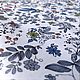 Fabric cotton china satin Provence flowers herbarium. Fabric. Лялины Ткани. Ярмарка Мастеров.  Фото №5