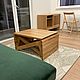 Стол - трансформер из массива дуба "FLAX OAK" 150х60, Столы, Москва,  Фото №1
