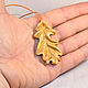 Pendant - Amulet made of wood 'Oak leaf' (the Moving). Pendant. OakForest Wooden Jewelry. My Livemaster. Фото №5