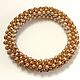 Bracelet made of glass beads and biconuses. Bead bracelet. zara-troeglazova. Online shopping on My Livemaster.  Фото №2