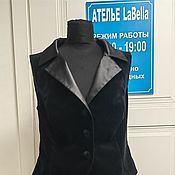 Одежда handmade. Livemaster - original item Costumes: Velvet vest and skirt with silk trim. Handmade.