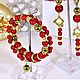 Заказать Красный - цвет страстный,комплект с красным кораллом. Мастерская ElSo (sokol-bijou). Ярмарка Мастеров. . Комплекты украшений Фото №3