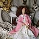 Кукла тильда в розовом пальто. Текстильные куклы ручной работы, Куклы Тильда, Дзержинский,  Фото №1