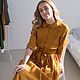 Заказать Льняное платье Календула от бренда ИВАdress. ИВАdress. Ярмарка Мастеров. . Платья Фото №3