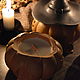 Свеча «Тыква со шляпой». Свечи. Mirana_candles. Интернет-магазин Ярмарка Мастеров.  Фото №2