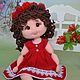 Кукла вязаная "Даринка". Куклы и пупсы. Тамара и Анастасия (Вязаные игрушки). Ярмарка Мастеров.  Фото №5
