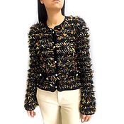 Одежда handmade. Livemaster - original item Chanel-style jacket, half-wool, faux fur. Handmade.