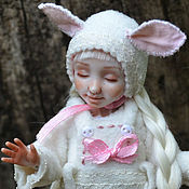 Лиссея, фарфоровая шарнирная кукла