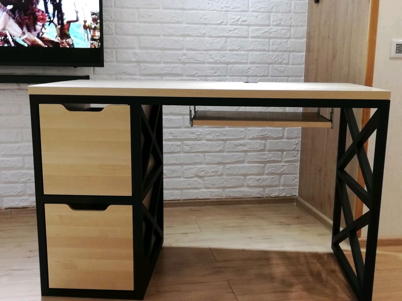 Письменный стол в стиле лофт купить в интернет-магазине Ярмарка ...