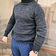 Свитер теплый ручной работы. Свитеры. ТЕПЛО КАВКАЗА. Интернет-магазин Ярмарка Мастеров.  Фото №2