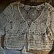 Топ-накидка в стиле бохо. Топы. Boho & Vintage | Одежда с историей. Ярмарка Мастеров.  Фото №4