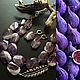 Set of Lilac with amethysts, Jewelry Sets, St. Petersburg,  Фото №1