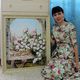 "Розы для любимой"(вышивка лентами). Картины. Вдовина  Альбина. Интернет-магазин Ярмарка Мастеров.  Фото №2