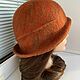 Felted hat The Autumn Leaves. Hats1. Oksana Moleva. My Livemaster. Фото №4