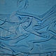 Плательная вискозная ткань купро голубая Марни. Ткани. Ткани от  МОДНЫХ ВМЕСТЕ. Ярмарка Мастеров.  Фото №4