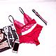 Lingerie set Noble red, Underwear sets, Moscow,  Фото №1