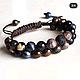 Заказать Двухрядный Браслет Shambala. Berrymiss. Ярмарка Мастеров. . Браслет плетеный Фото №3
