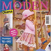 Материалы для творчества handmade. Livemaster - original item Diana Moden Magazine - Fashion for children 1/2004. Handmade.