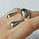 Серьги и кольцо серебро "Капсула 3". Комплекты украшений. Newstylejewelry. Ярмарка Мастеров.  Фото №5