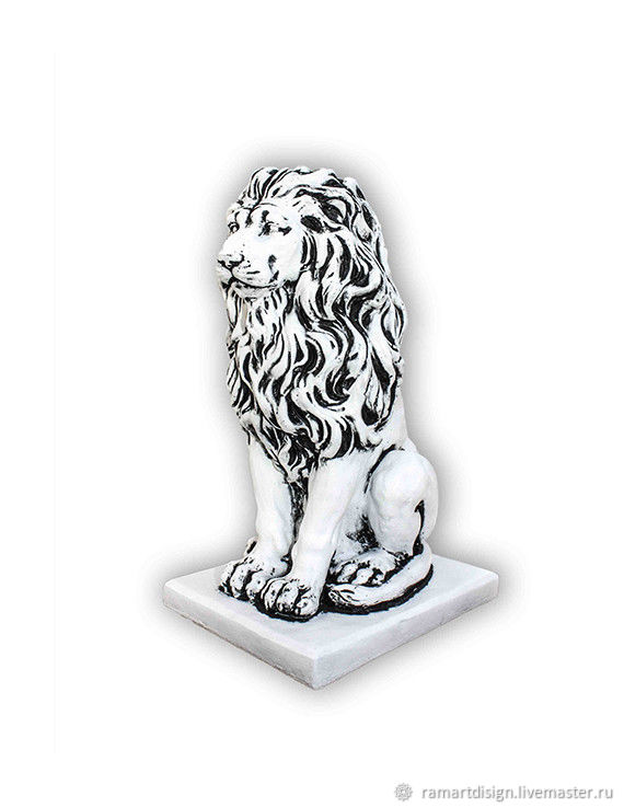 Украшение ручки, символизирующее силу и мощь – фигура льва