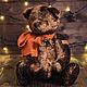  советский медведь тедди ручной работы. Мишки Тедди. Елена Мурзина (teddyhelenmur). Ярмарка Мастеров.  Фото №7