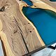 Обеденный стол из карагача 100х70х75 см. Столы. Woodbross. Ярмарка Мастеров.  Фото №4