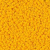 Материалы для творчества handmade. Livemaster - original item 10 grams of 10/0 seed Beads, Czech Preciosa 83130 Premium yellow naprosn. Handmade.