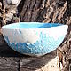 Ceramic bowl 'Turquoise ice'. Bowls. author's ceramics. Online shopping on My Livemaster.  Фото №2