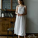 Order Cambric Cecile Nightgown with Spanish lace. Delicate Clothing Store (Daria). Livemaster. . Nightdress Фото №3