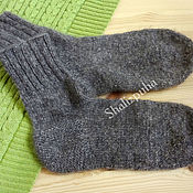Аксессуары handmade. Livemaster - original item Socks: hand-knitted down socks, 120. Handmade.